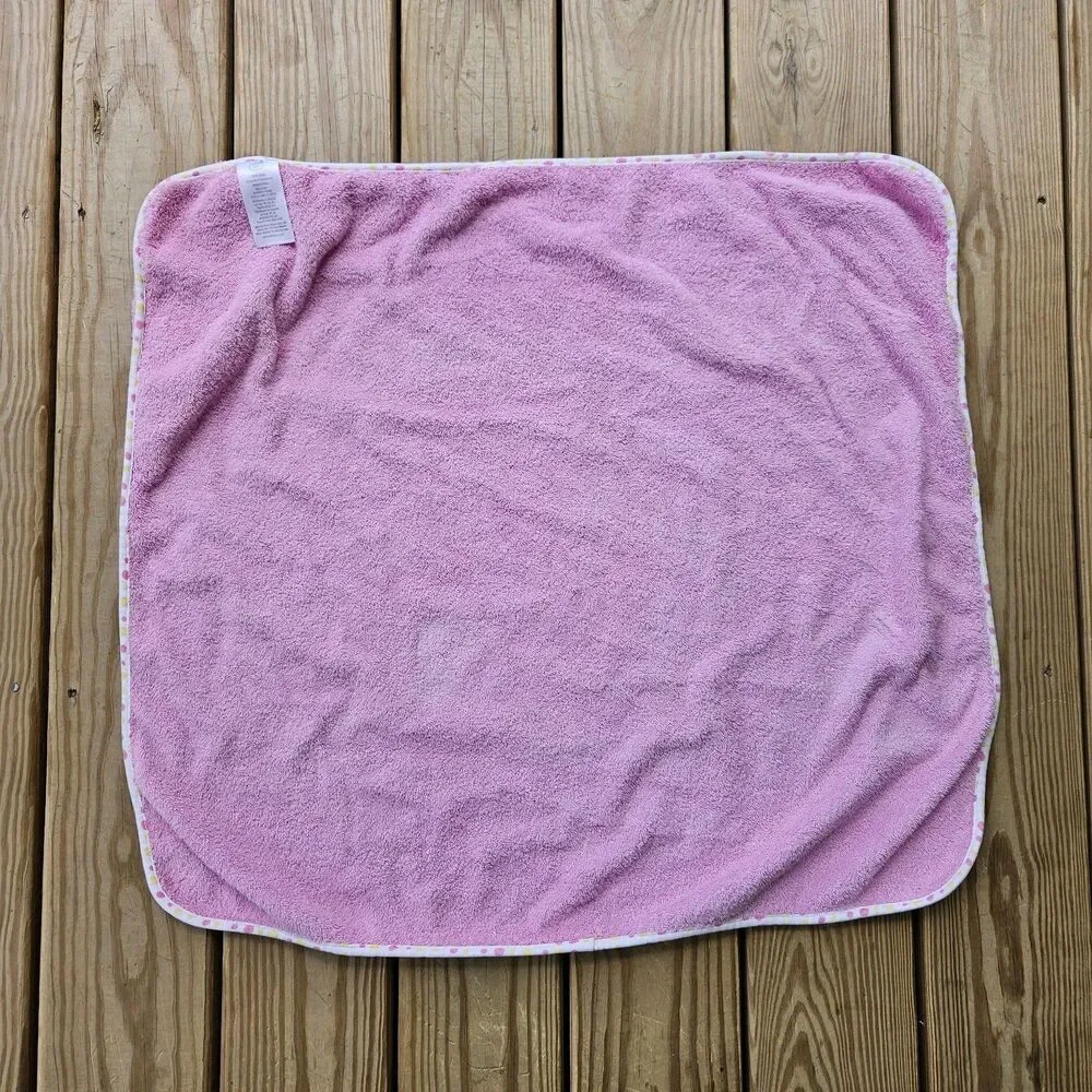 Koala Baby Cotton Pink Octopus Embroidered Hooded Bath Towel
